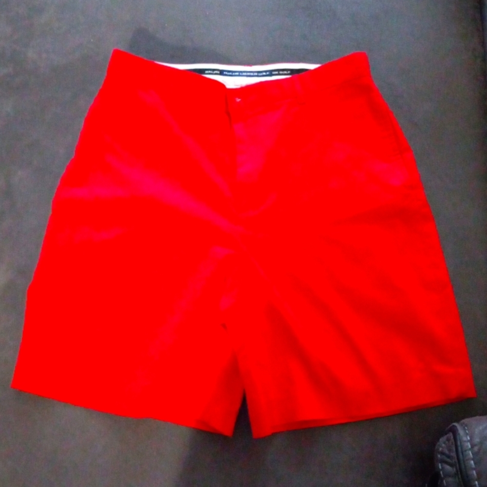 Red Ralph Lauren shorts size 8